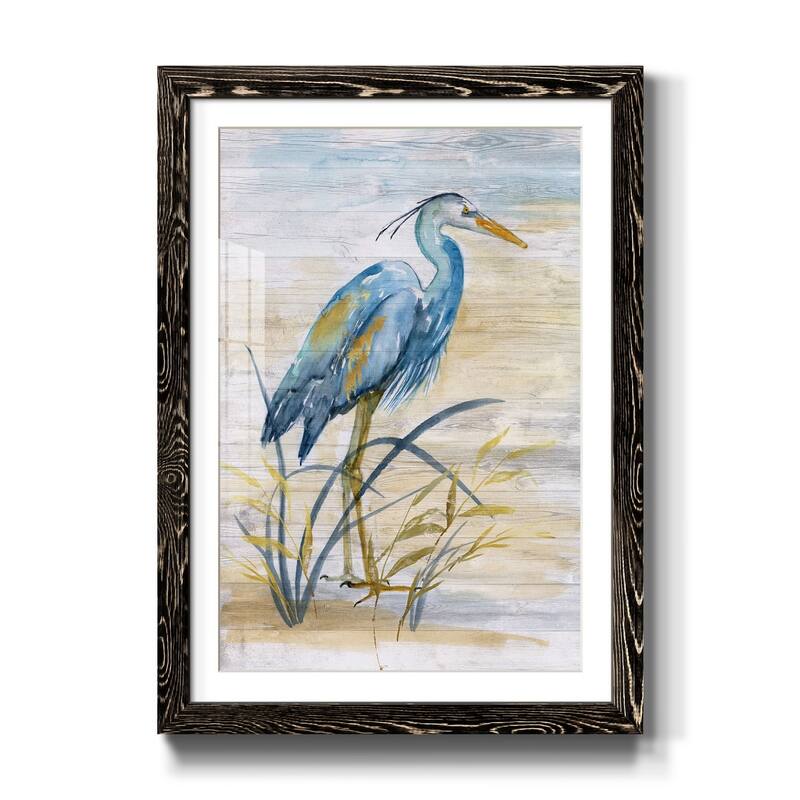 Blue Heron I-Premium Framed Print - Ready to Hang