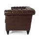 preview thumbnail 5 of 39, Parkhurst Chesterfield Tufted 3-seat Sofa by Christopher Knight Home