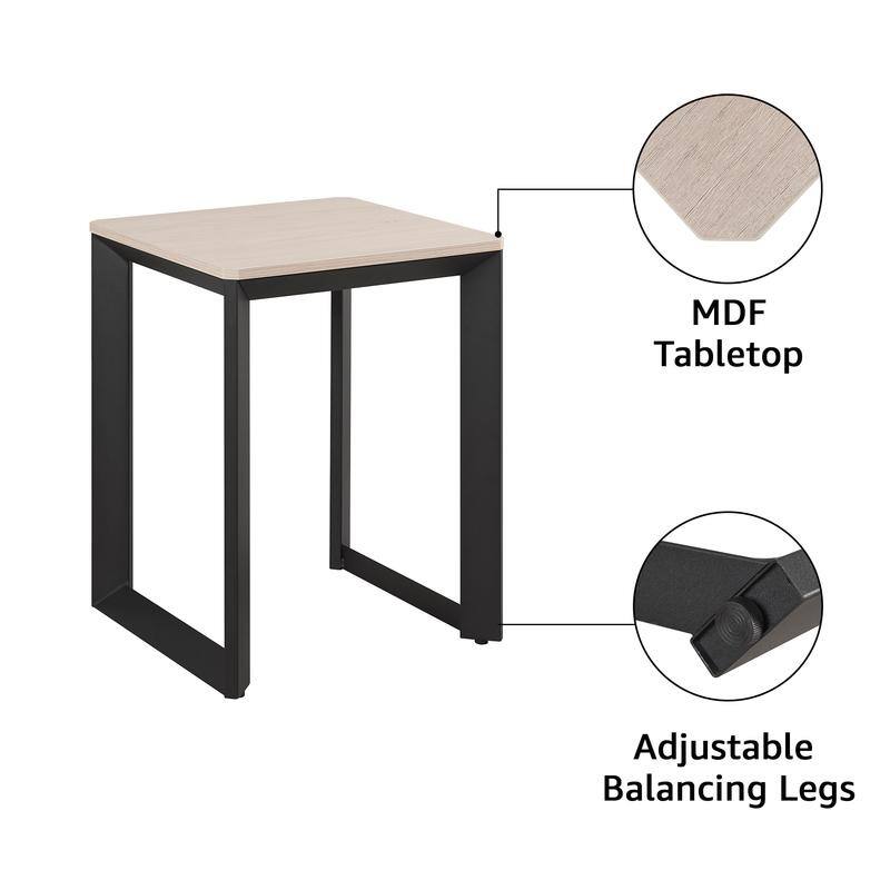 Rosary Blenn Modern Triangular Pipe End Table