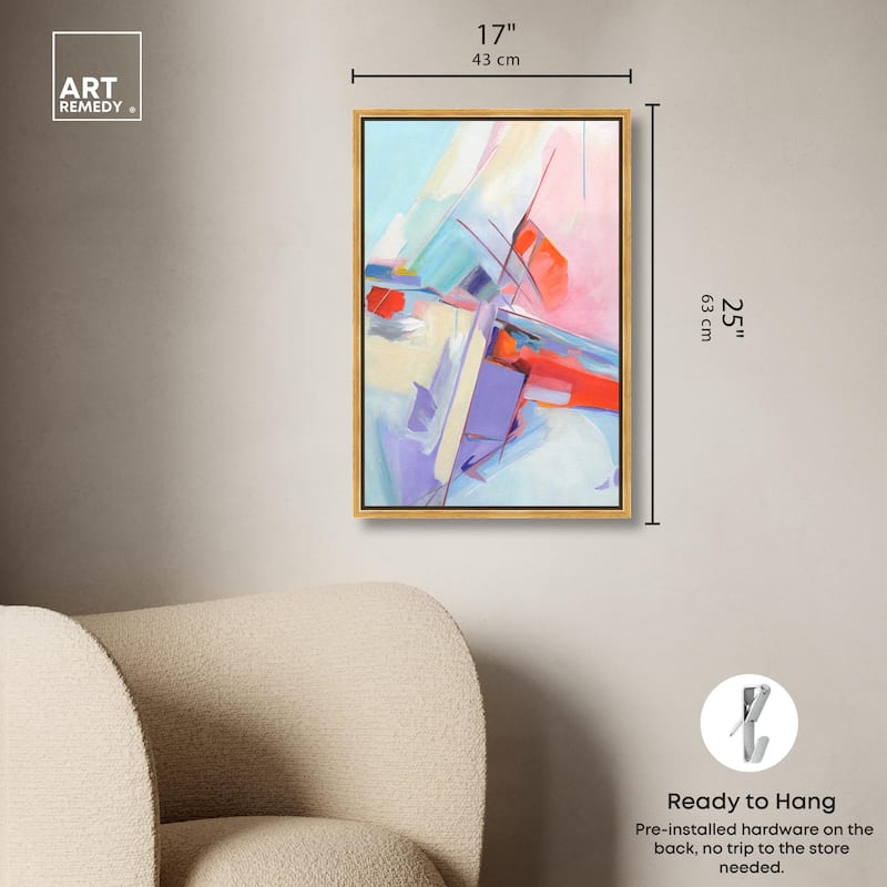 Give Joy II Canvas by Art Remedy