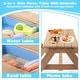 preview thumbnail 14 of 16, 3-in-1 Kids Outdoor Wooden Picnic Table