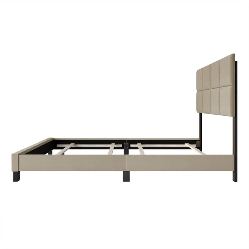 Clayfell Lufkin Upholstered Panel Bed