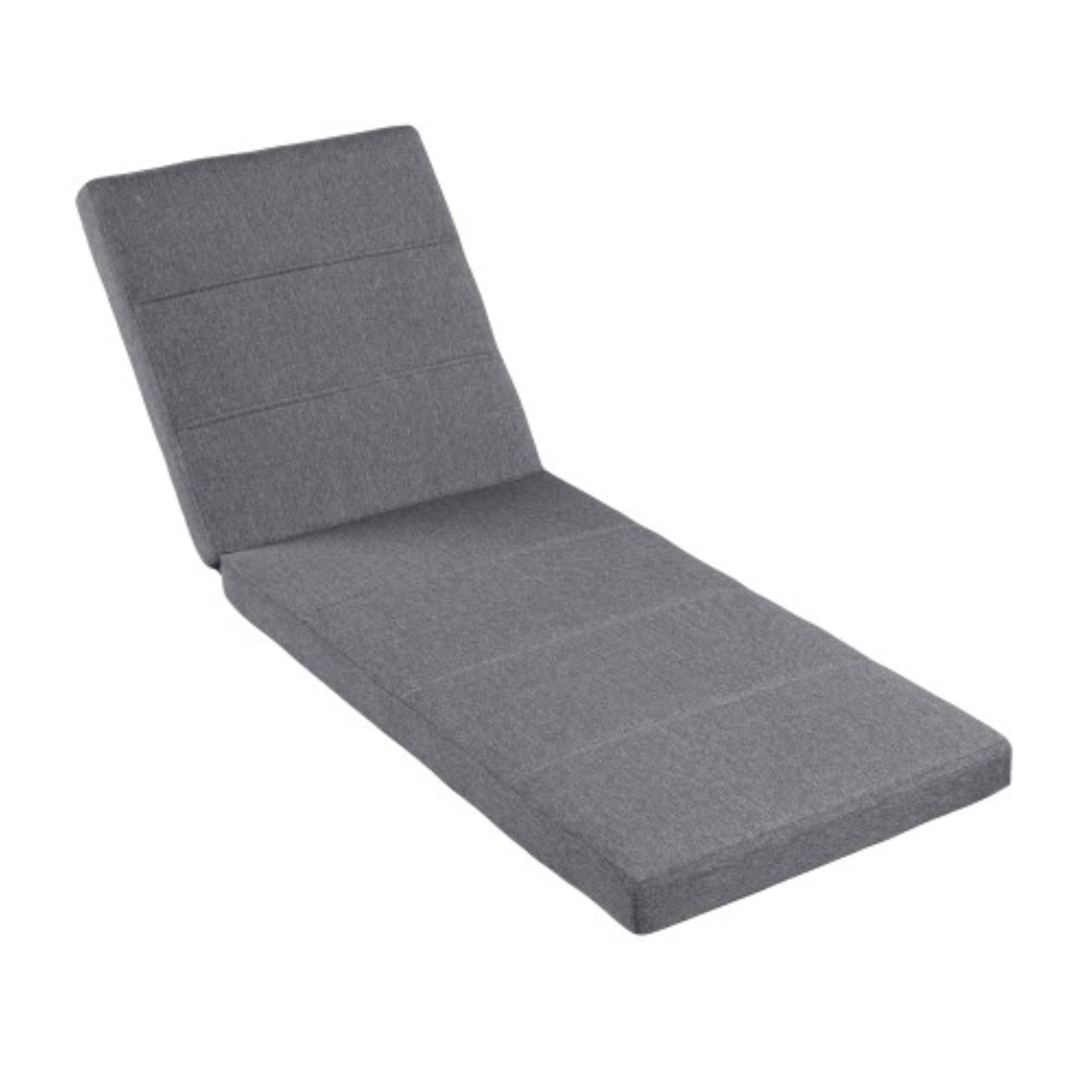 Christopher Knight Home - Outdoor Water-Resistant Chaise Lounge Cushion with Removable Cover