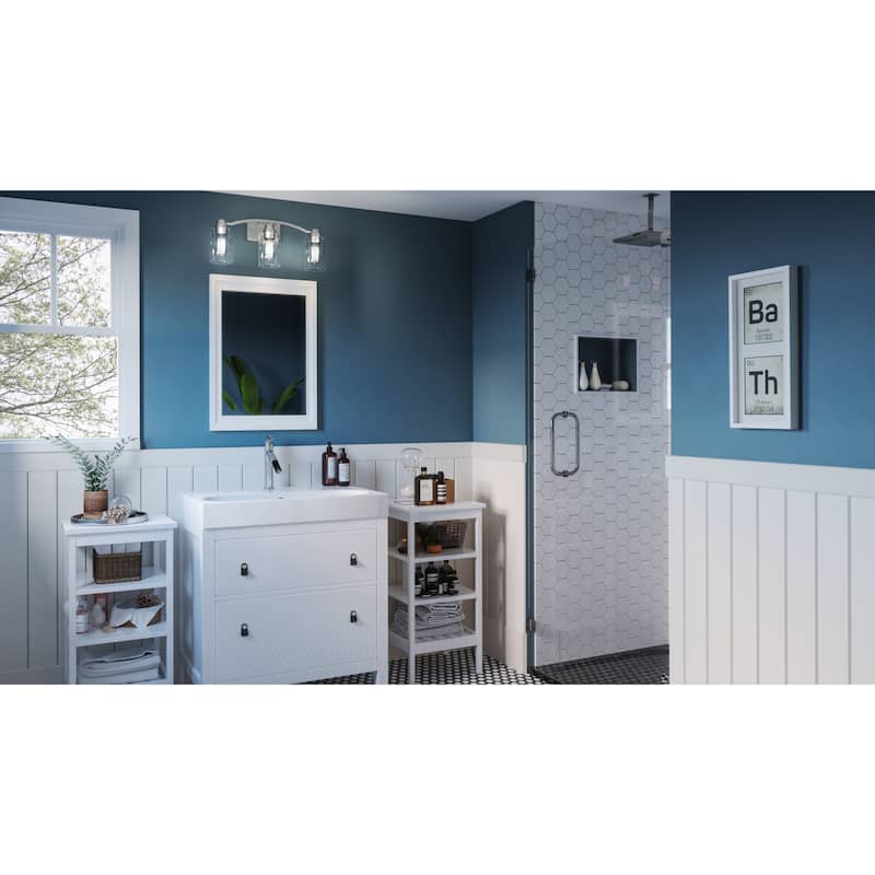 Bellevue QZBF20221 Fleurette 3 Light 22" Wide Vanity Light