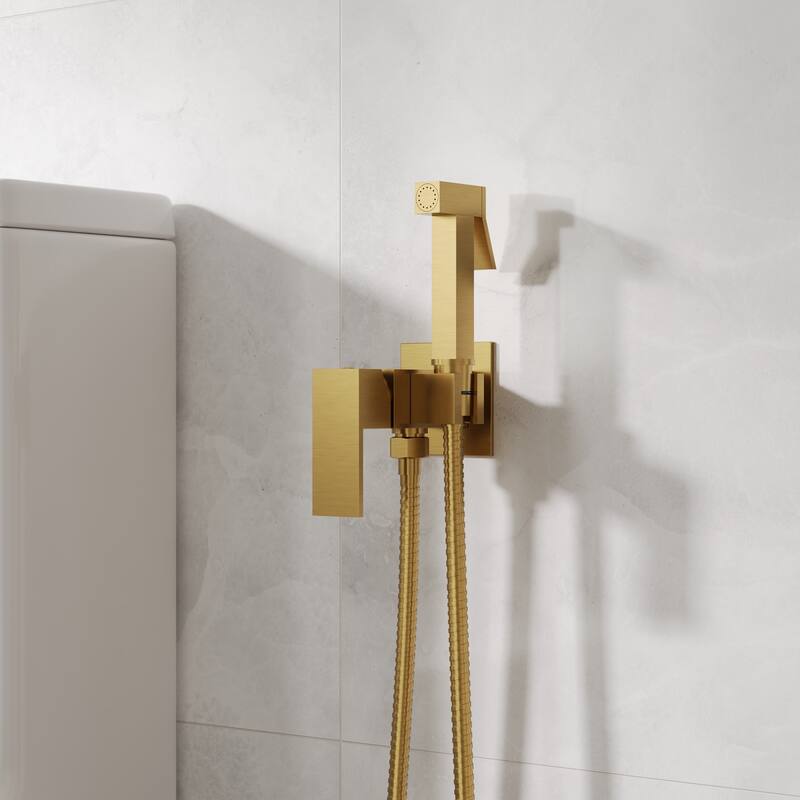 GRANDJOY Bathroom Handheld Bidet Attachment for Personal Hygiene, Pet Washing, and Cloth Diaper Rinsing