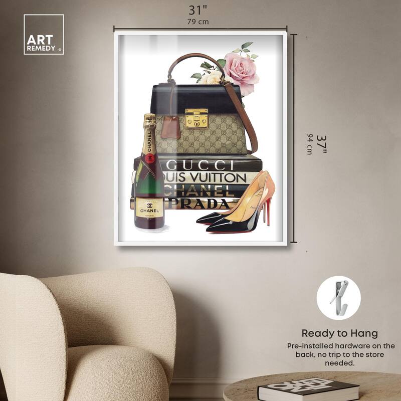 Let's Go Out Tonight Shadowbox by Art Remedy