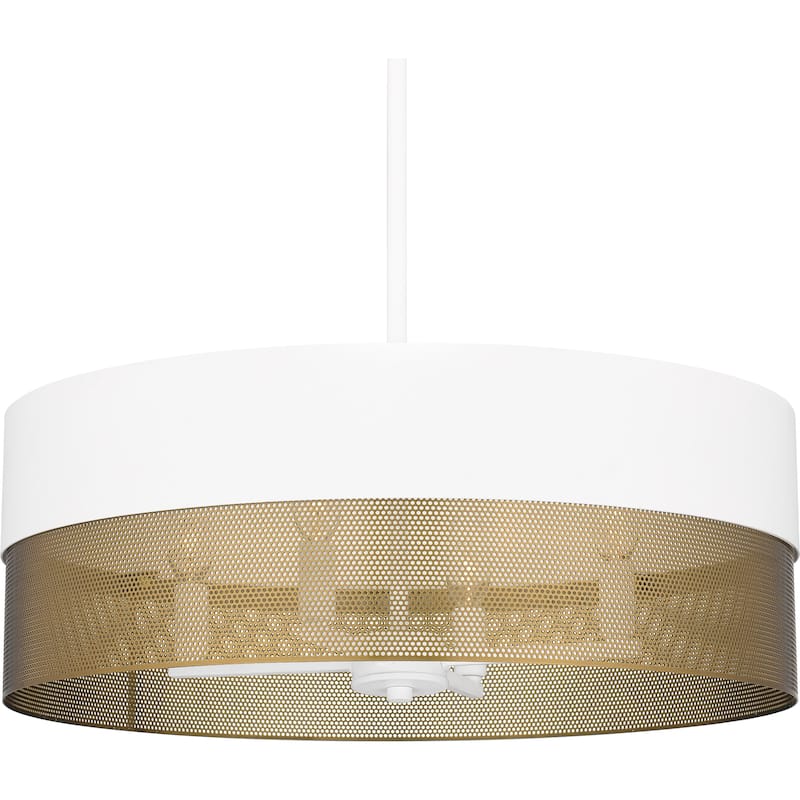Alani 4-Light Matte White Pendant Light