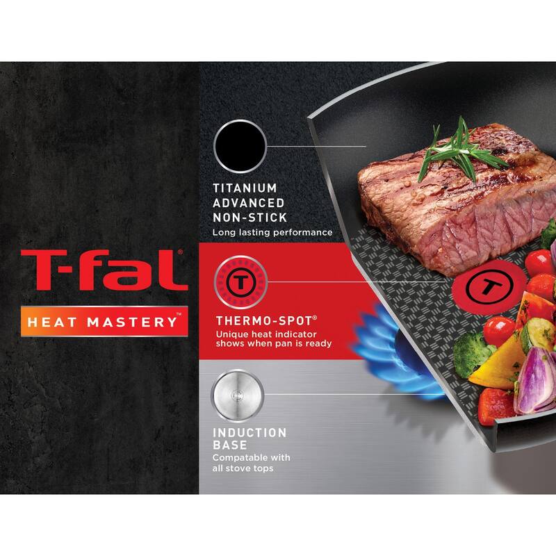 T-fal E7600574 Performa Stainless Steel 10.5 Inch Fry Pan