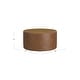 preview thumbnail 45 of 59, HomePop Round Storage Ottoman table with Wood Top