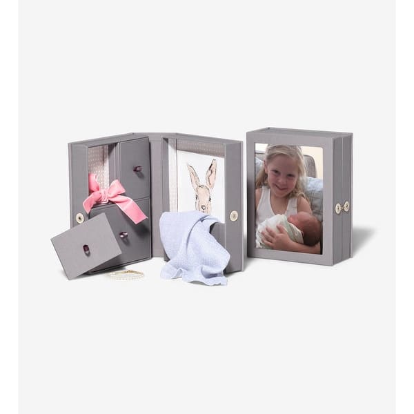 slide 2 of 12, The Baby Story Box: Frame and Keepsake in One