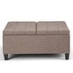 preview thumbnail 97 of 168, WYNDENHALL Elliot Transitional Table Ottoman