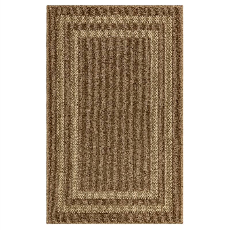 Mohawk Home Hall Border Area Rug - 2' 6" x 3' 10" - Tan - Runner/Rectangle