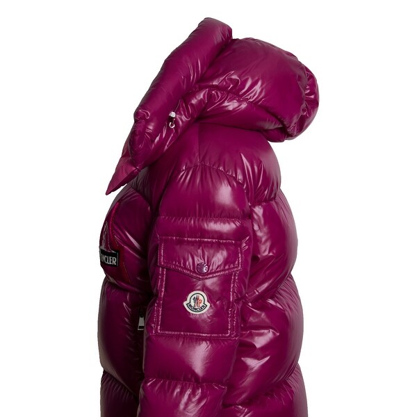 moncler purple vest