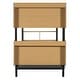 preview thumbnail 27 of 53, Metal Bunk Bed with Bedside Storage Bookcase, Twin Over Twin/Full Over Full Convertible Bunk Bedframe with Ladder and Guardrail
