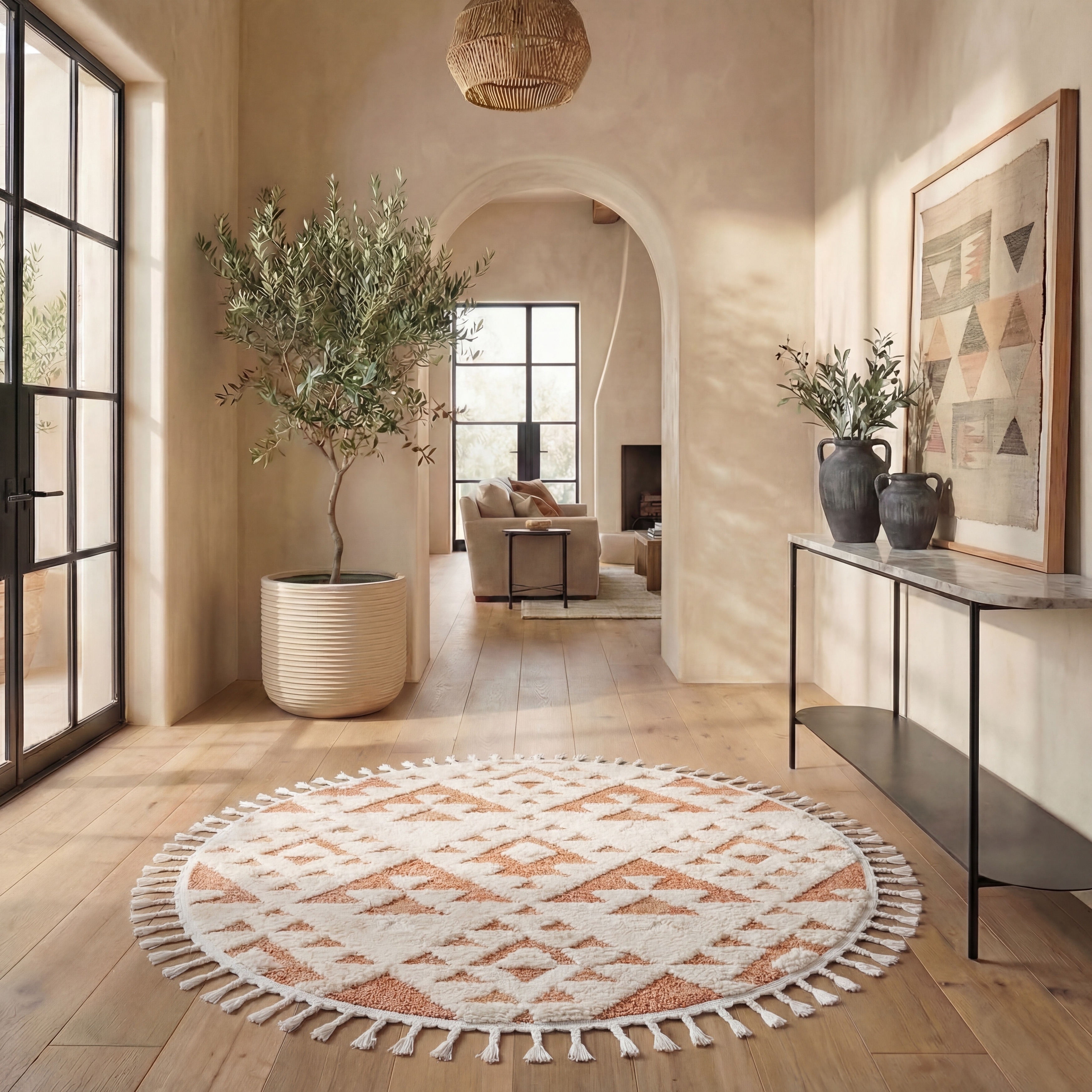 SAFAVIEH Moroccan Tassel Shag Delores 2-inch Thick Rug - On Sale
