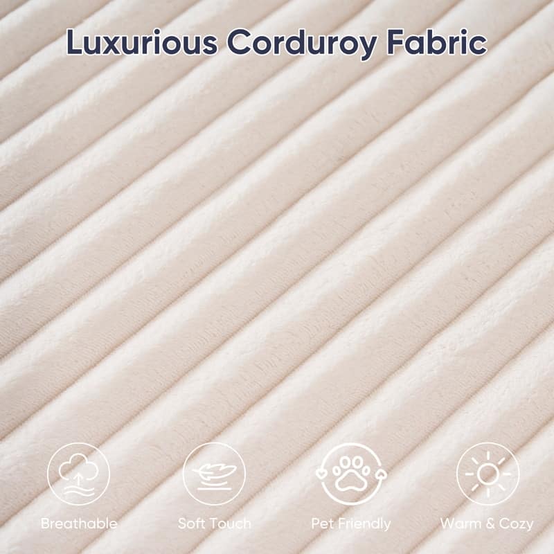 Mixoy 85"Movable Double Chaise Lounge Sofas,Loveseat with Cup Holder,Side Pockets,2 Pcs Oversized Single Sleeper Sofa Chair