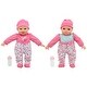 preview thumbnail 1 of 3, New Adventures Little Darlings: 12" Talking Twins Dolls - Pink