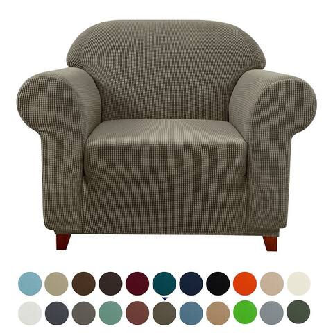 Subrtex Stretch Armchair Slipcover 1 Piece Spandex Furniture Protector