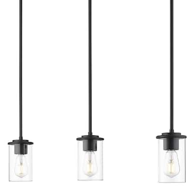 Z-Lite 742MP-3 Thayer 3 Light 34" Wide Linear Pendant