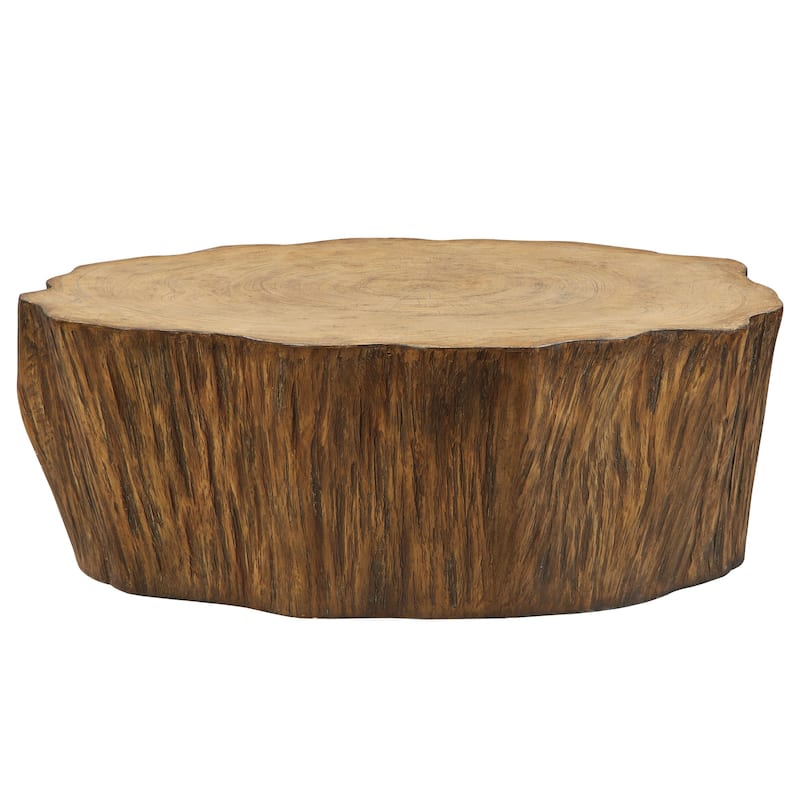 Uttermost 24423 Woods Edge 42" Wide Fiberglass Coffee Table