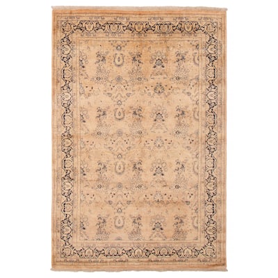 ECARPETGALLERY Hand-knotted Pako Persian 18 Of 20 Coral Wool Rug - 6'0 x 9'0