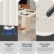 preview thumbnail 10 of 8, Moasis Modern Large Dining Table 6-8 People for Kitchen and Dining Room Creamy White