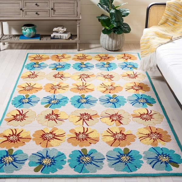 slide 2 of 15, SAFAVIEH Handmade Four Seasons Danelle Floral Rug
