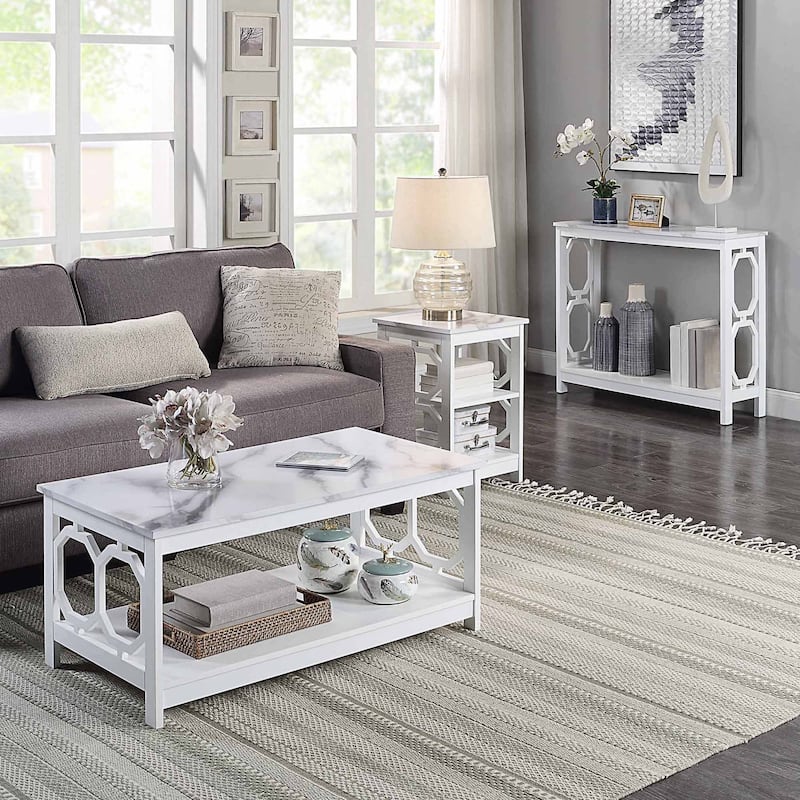 Convenience Concepts Omega Console Table with Shelf