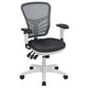 preview thumbnail 115 of 164, Nicholas Mid-Back Blue Mesh Multifunction Executive Swivel Ergonomic Office Chair with Adjustable Arms