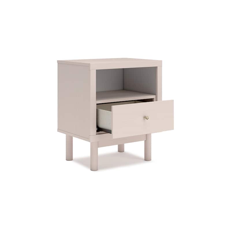 Signature Design by Ashley Wistenpine Pink Nightstand