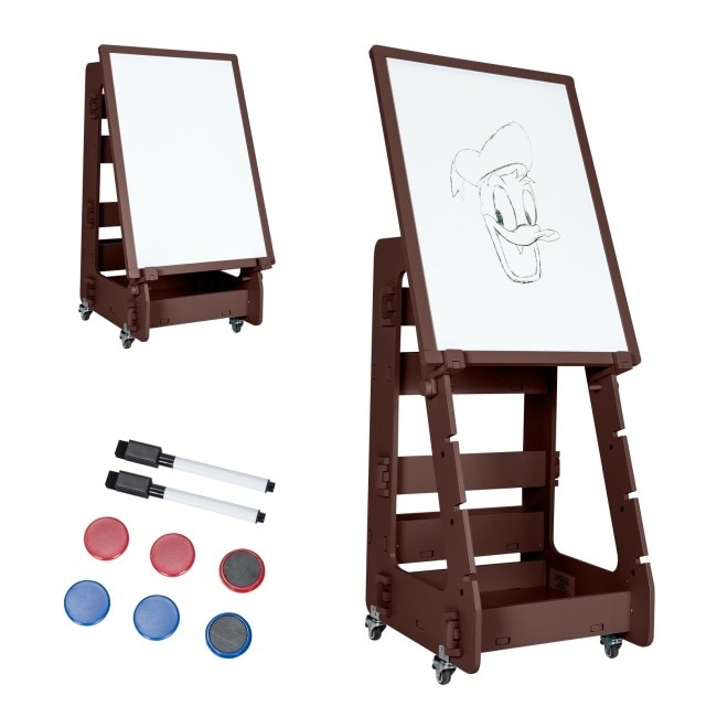1pc Solid Color Wooden Easel, Simple Multi-purpose Desktop Easel For  Painting Display, Decoration