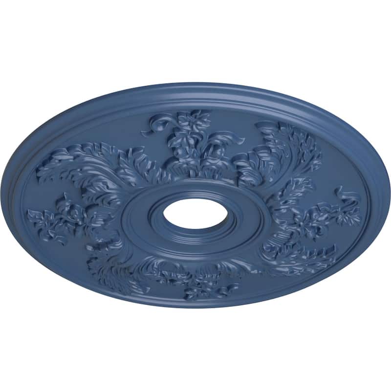 23 5/8"OD x 4 5/8"ID x 1 7/8"P Acanthus Twist Ceiling Medallion