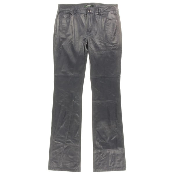 ralph lauren women's leather pants