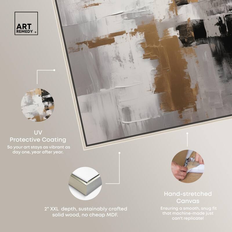 Nocturnal Alloy Canvas by Art Remedy