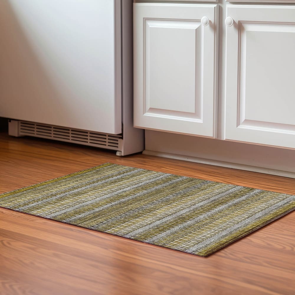 Premium Washable Super Soft Modern Stripe Mayfield Rug
