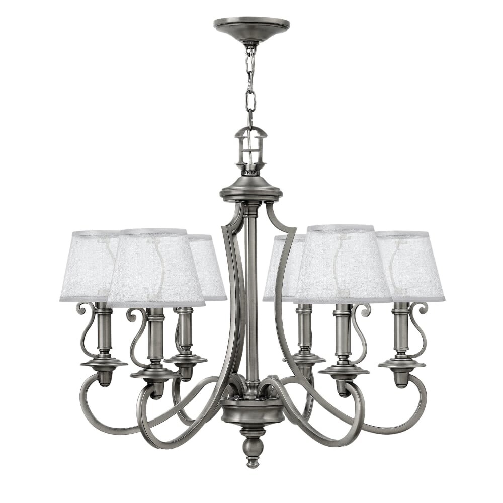 Hinkley Lighting 4246 6 Light 27 75 Width 1 Tier Candle Hinkley Lighting 4246 6 Light 27