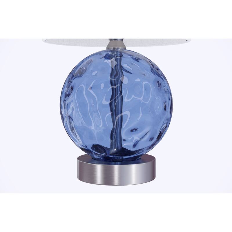 Globe 14.5" Glass Table Lamp (Set of 2)