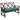 Outdoor Garden Bench with Detachable Sponge-Padded Cushion-Brown - 51.5" x 25" x 33.5"