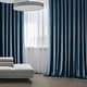 preview thumbnail 5 of 58, Exclusive Fabrics Extra Wide Heritage Plush Velvet Room Darkening Curtain (1 Panel)
