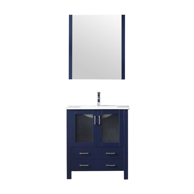 Lexora Volez 30 inch single Bathroom Vanity Complete Set With Faucet