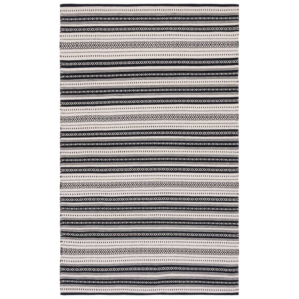 SAFAVIEH Handmade Montauk Quentin Farmhouse Stripe Rug