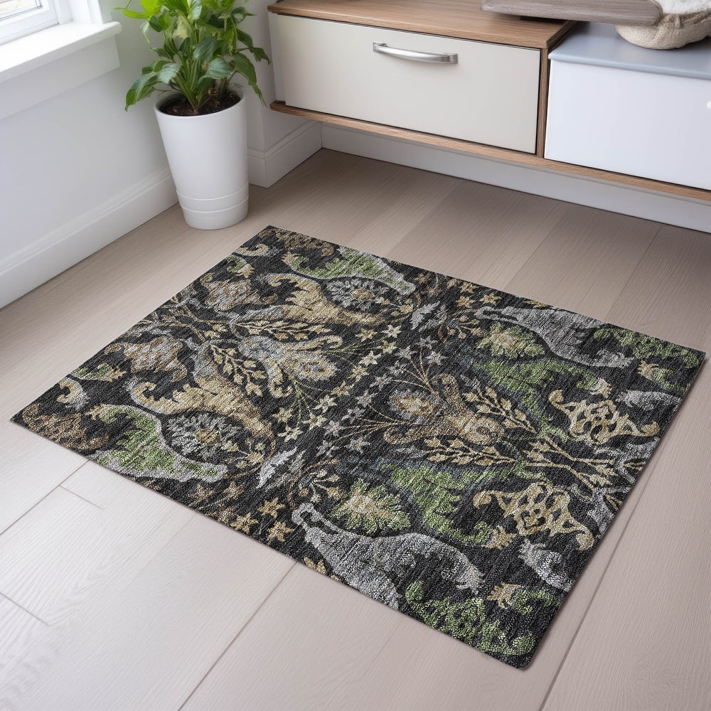 Premium Washable Super Soft Traditional Americana Mayfield Rug