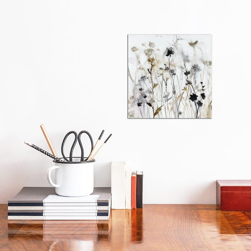 iCanvas "Wildflower Mist I" by Carol Robinson Canvas Print - 12x12x1.5