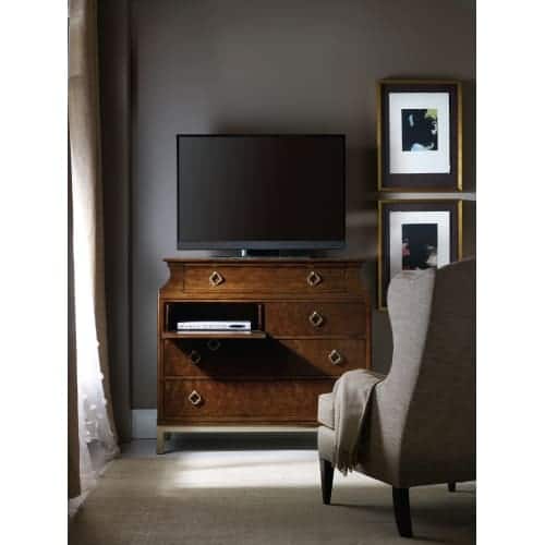 Shop Hooker Furniture 5336 90011 50 Inch Wide 5 Drawer Rubberwood