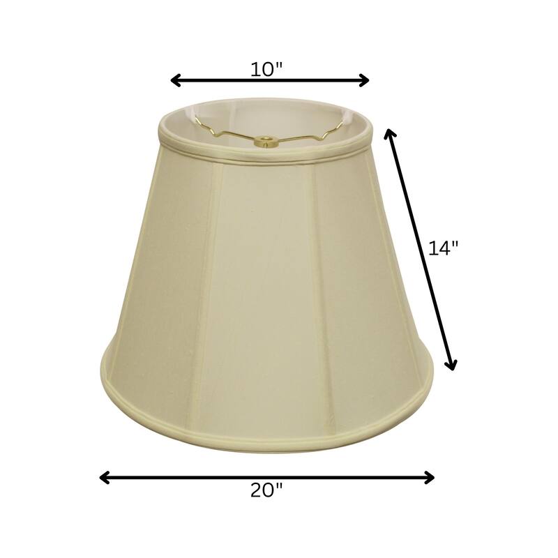 Deep Softback Lampshade with Washer Fitter, Egg