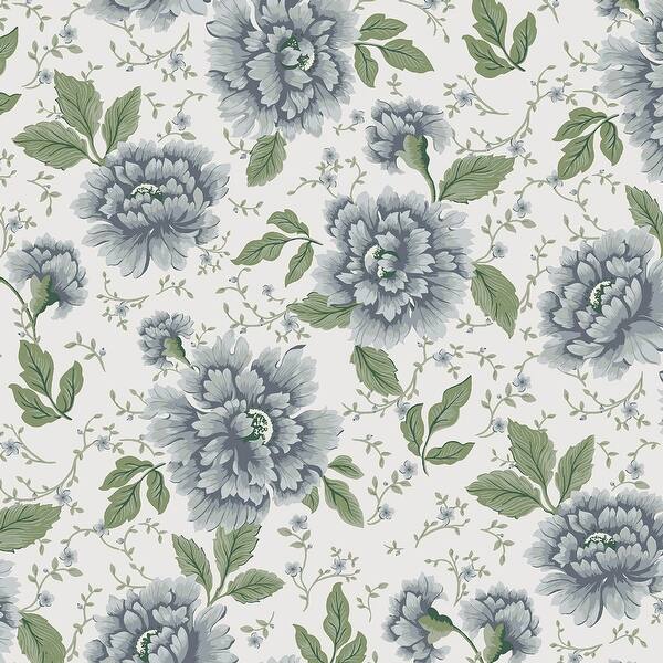 slide 2 of 4, Laura Ashley Pickworth Posy Pale Seaspray Blue Wallpaper