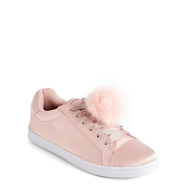 madden girl pink sneakers