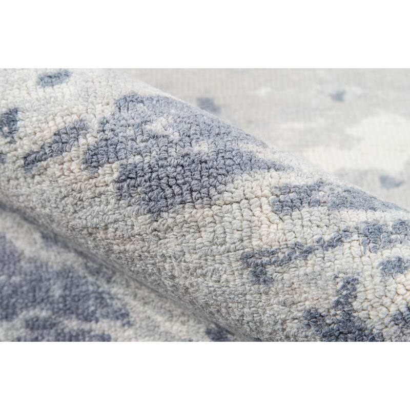 Momeni Illusions Hand Tufted Wool Abstract Area Rug