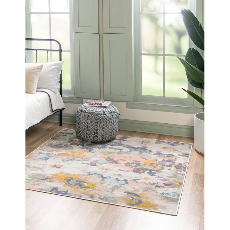Country & Floral Heloise Collection Area Rug
