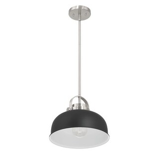 Arte Metal 2-Tone Ceiling Light - 12.0"L x 12.0"W x 9.5"H